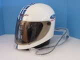 Spectacular Ford Racing White Helmet w/ Cobra/Mustang Emblem Logos Design Coffee Maker