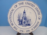 Syracuse China Limited Edition Henry Ford Museum Tower Bicentennial of USA Plate