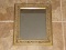 Wall Mounted Mirror in Ornate Gilted Wooden Frame/Matt