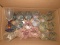 Misc. Glass Lot - Green Wine Glasses, Hand Painted, Wine Glasses, Etc.