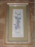 Gardina by C. Wintesle Olean in Gilted Patina Wooden Frame/Matt