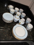 Lauren Ralph Lauren Hamptons Tea Morning Sky Blue Bangladesh Pattern Porcelain Lot