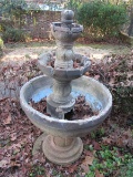 Tall Stone Design 2-Tier Water Feature Spindle/Grecian Design