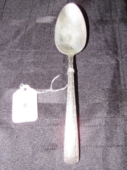 Gorham Sterling Pat. 1941 Camellia Serving Spoon