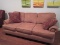 Transitional Modern Oversize Rolled Arm Sofa on Bun Feet