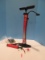 Lot - Bell Air Attack 350 Floor Pump & Tool Bench Mini Air Pump