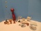 Misc. Bric-A-Brac Lenox China Figural Elephant, Tea Light Candle Bowl, Cat Figurine 11