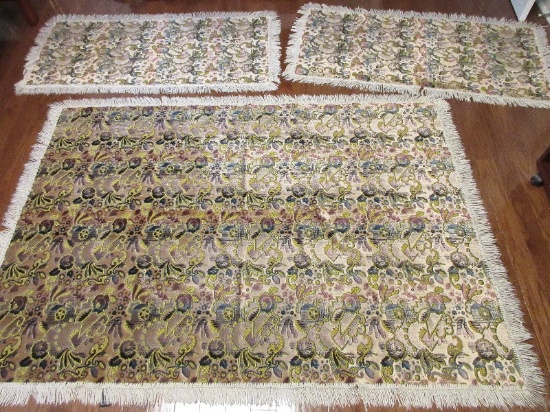 3 Piece Set - Kateks Authentic Anatolian Design Turkish Style Classic Design Textiles