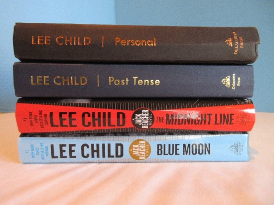 Blue Moon Autographed Signed Copy Lee Child A Jack Reacher Novel © 2019 First Edition