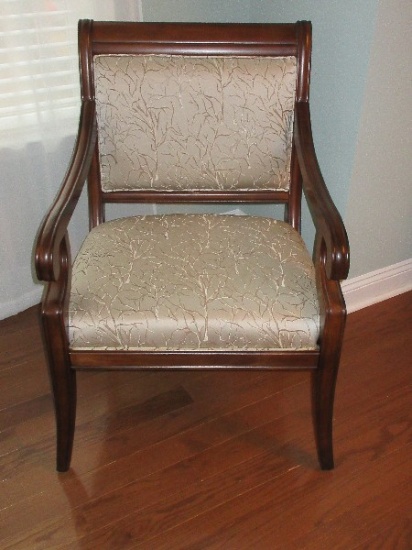 Redefined Boutique Traditional Style Oversized Accent Arm Chair