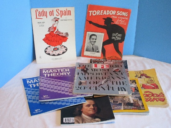 Lot - Lady of Spain/Toreador Song Sheet Music, Time Benjamin Franklin 9/24/10