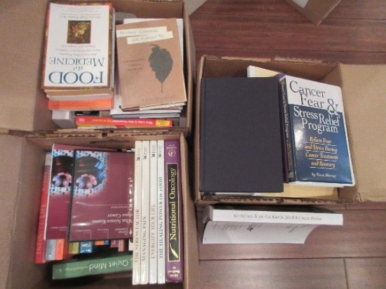 3 Boxes Readers Digest Series Health & Healing Cancer, Medicines From The Earth