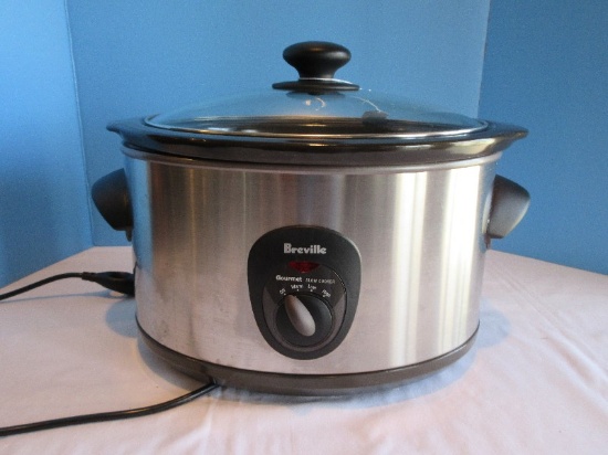 Breville Gourmet Slow Cooker Stainless Steel Model SLC70XL