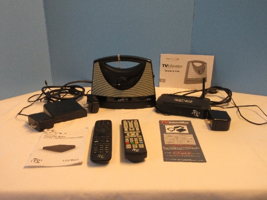 Lot - Serene Innovations TV Sound Box Wireless TV Speaker Model:TVSB