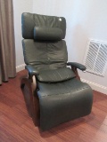 Human Touch Perfect Chair Electric Powered Recliner Classic Zero Gravity Walnut Base