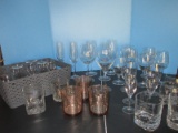 Lot - Glasses/Barware Old Fashioned Glasses, Tumblers, Etc.