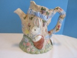 Fitz & Floyd Easter Figural Giftware Ceramic Bunny Hollow Collection 9