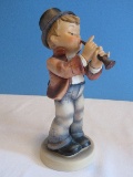 Early Goebel Hummel Serenade Boy Playing Flute 7 1/2
