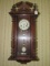 UN. Haws Vintage Wall Mounted Wooden Clock 'R.A.' Pendulum Spindle Columns