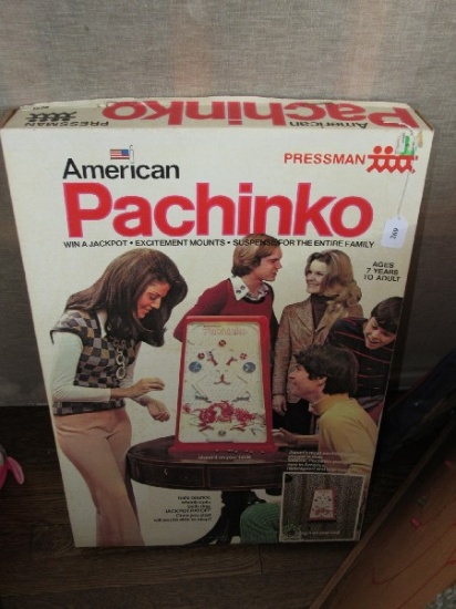 Vintage 1973 Dressman American Pachinko Table in Box