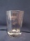 Stromberg Shyttan Sweden Contemporary Etched Song Bird & Flower Crystal Bud Vase