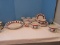 Group - Pier 1 Hand Painted O'Tannenbaum Jumbo Mugs, 12 1/4