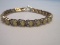 Tennis Bracelet Genuine Diamond & Created Fire Opal 24kt Gold Over Sterling Designs