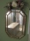 Gilded Bamboo Frame Wall Mounted Mirror