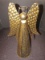 Tall Gilded/Antique Patina Angel Décor