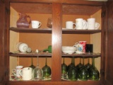 Cupboard Lot - Plastic Wine Cups, Bowls, Misc. Cups, Glasses, Etc.