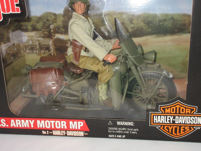 Hasbro G.I. Joe U.S. Army Motorcycle M.P. Action | Proxibid