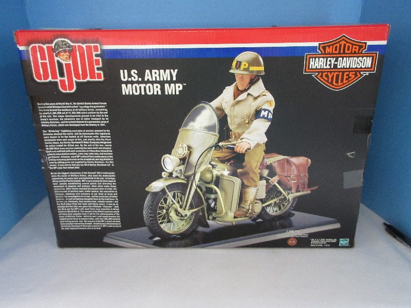 Hasbro G.I. Joe U.S. Army Motorcycle M.P. Action | Proxibid