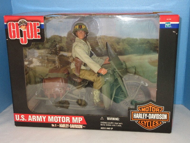 Hasbro G.I. Joe U.S. Army Motorcycle M.P. Action | Proxibid