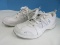 Ryka White Fabric Upper Sneakers Tennis Shoes Lace Up