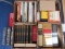 4 Boxes Misc. Books Dictionaries, Novels, Self-Help, Decorating, Etc.