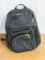 Black Embark Lightweight Backpack Neon Green Lining