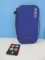 Bag Smart Travel Organizer Series Electronic Accessories Organizer Plum Color Gray Trim