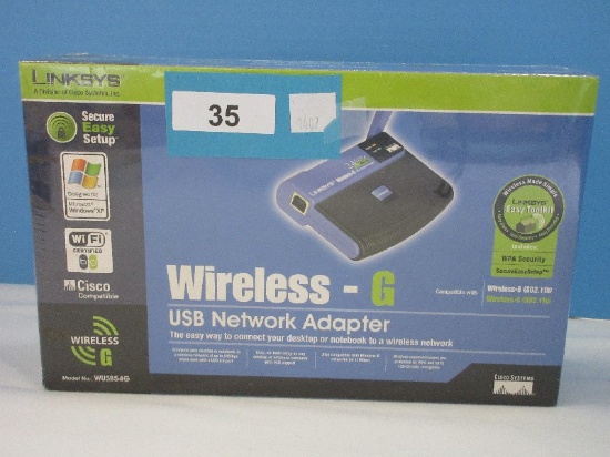 Cisco Systems Wireless-G USB Network Adapter Linksys