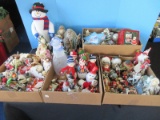 Super Christmas Decorations Figurines Snowman, Old World Santa Claus, Ornaments