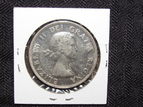 1953 Silver Canadian Dollar