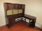 Riverside Furniture Co. Bella Vista Collection Desk & Return w/ Deck Cherry Veneer Finish