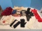 Group - Ladies Gloves, Crotch Collars, Embroidery Handkerchiefs, Scarves, Etc.