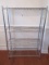 NSF Shelf Tech System Chrome 4-Tier Wire Shelving Unit Heavy Duty Storage