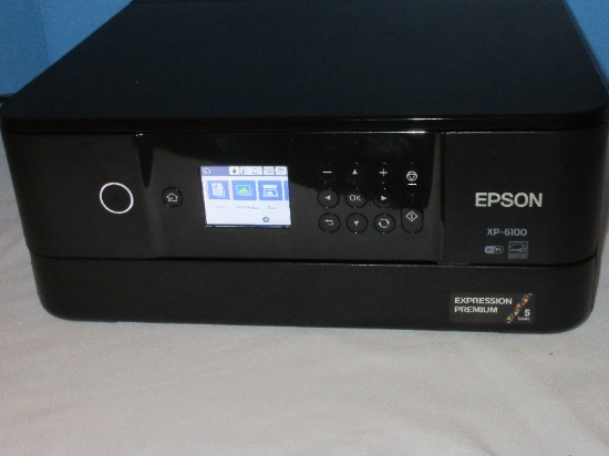 EPSON Expression Premium XP-6100 Print Copy/Scan Wi-Fi Auto 2 Slide Print 2.4" LCD, Etc.