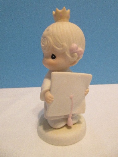 Precious Moments Collection "Congratulations, Princess" Porcelain Bisque 5 3/4" Figurine