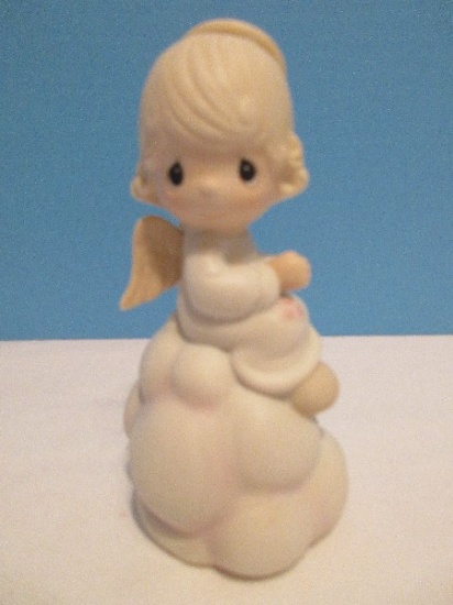 Precious Moments Collection "My Guardian Angel" Porcelain Bisque 5 1/2" Figurine