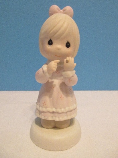 Precious Moments Collection "I Still Do" 5 3/4" Porcelain Bisque Figurine