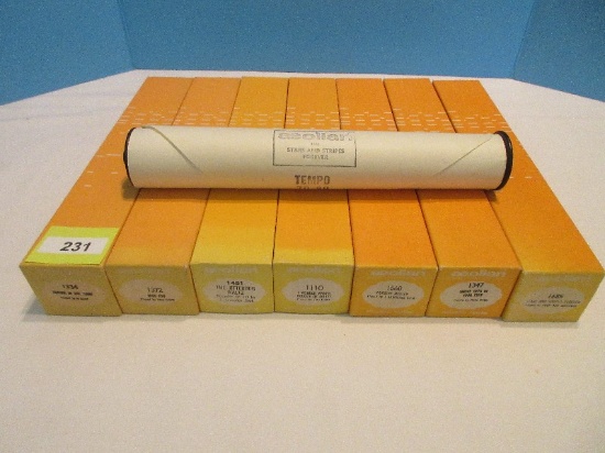 7 Player Piano Aeolian Music Rolls in Original Boxes "Miss You", "Smoke Gets In Your Eyes"