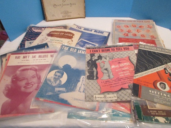 Group - Vintage & Other Sheet Music