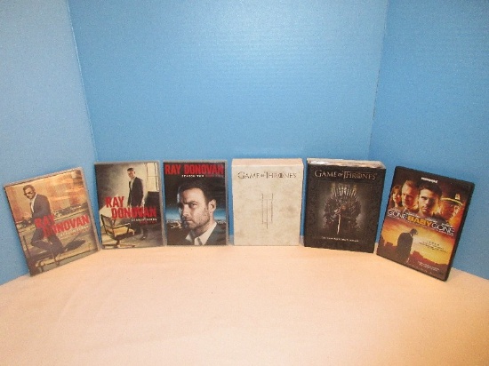 DVD Videos Game of Thrones HBO Second & Third Seasons